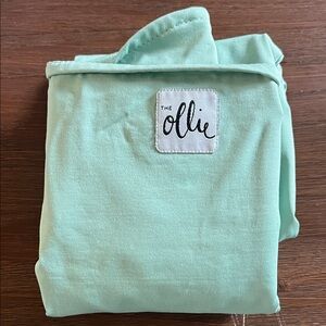 Ollie Mint Green Swaddle Blanket